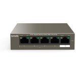 Tenda TEG1105P-4-63W Switch 5 porte Gigabit con 4 porte PoE