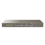 Tenda TEG1124P-24-250W Switch 24 porte Gigabit con 24 porte PoE