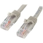 StarTech.com Cavo di rete CAT 5e - Cavo Patch Ethernet RJ45 UTP Grigio da 2m antigroviglio