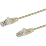 Startech N6PAT200CMGRS Cable de Red Cat6 Delgado RJ-45 sin Enganches 2m Gris