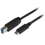 Cavo per stampante Startech USB315CB2M da USB C a USB tipo B 3.0 2 m Nero