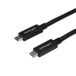 StarTech.com Cavo USB-C a USB-C da 1.8 m - PD 100W 5A - USB 3.0 (5Gbps) - Conforme USB-IF - Certificato Works With Chromebook - M/M - USB 3.0 5Gbps - Cavo di ricarica USB type C - Cavo USB tipo C