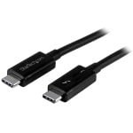 Startech Cable Thunderbolt 3 USB-C 40 Gbps 2m Negro