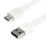 Startech Cable USB 2.0 a USB-C 1m Blanco Startech Cable USB 2.0 a USB-C 1m Blanco