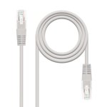 Cavo di rete Nanocable RJ45 UTP AWG24 Cat. 5e 5m Grigio