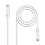 Nanocable Netzwerkkabel RJ45 LSZH Cat.6A UTP AWG24 0,5 m Weiß