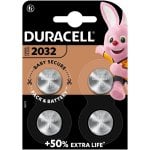 Duracell CR2032 Pack 4 Pilas de Botón Litio