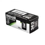 Maxell SR721SW Pack de 10 Pilhas de Botão 362 Maxell SR721SW Pack de 10 Pilhas de Botão 362