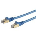 StarTech.com Cavo di rete Ethernet RJ45 CAT6a da 5m - Blue