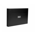 Contenitore per HDD esterno 3Go da 2,5" SATA a USB 2.0 Nero