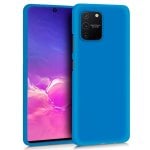 Fantastica custodia in silicone azzurro per Samsung Galaxy S10 Lite