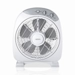 Ventoinha de Chão Haeger Home Wind 45W 30,5cm 3 Velocidades Temporizador Silenciosa