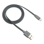 Canyon CNS-MFIC2DG Câble Lightning certifié MFi vers USB 2.0 Mâle/Mâle 1 m Gris Canyon CNS-MFIC2DG Câble Lightning certifié MFi vers USB 2.0 Mâle/Mâle 1 m Gris