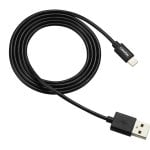 Canyon CNS-MFICAB01B Câble Lightning certifié MFi vers USB 2.0 Mâle/Mâle 1 m Noir