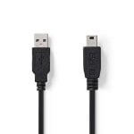 Goobay Cabo USB-A 2.0 para Mini USB Macho/Macho 1.8m Goobay Cabo USB-A 2.0 para Mini USB Macho/Macho 1.8m