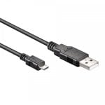 Cavo Goobay da USB 2.0 a Micro USB maschio/maschio da 1,8 m Nero