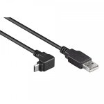 Cavo Goobay da USB 2.0 a Micro USB angolato maschio/maschio da 1,8 m