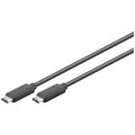 Câble Goobay USB-C 3.1 Mâle/Mâle 1m Noir Câble Goobay USB-C 3.1 Mâle/Mâle 1m Noir