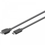Goobay Cable USB-C a Micro USB B 3.0 Macho/Macho 1m Negro Goobay Cable USB-C a Micro USB B 3.0 Macho/Macho 1m Negro