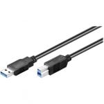 Goobay Cable Impresora USB 3.0 Tipo A/B Macho/Macho 50cm Negro Goobay Cable Impresora USB 3.0 Tipo A/B Macho/Macho 50cm Negro
