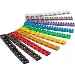 Goobay Marqueur de Câble Numérique 4mm Multicolore Pack 100 Unités Goobay Marqueur de Câble Numérique 4mm Multicolore Pack 100 Unités