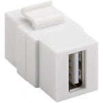 Goobay Keystone USB 2.0 Femelle/Femelle Blanc Goobay Keystone USB 2.0 Femelle/Femelle Blanc