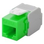 Goobay Connecteur Keystone RJ45 vers TIA 568A/B Cat 6A UTP Vert Goobay Connecteur Keystone RJ45 vers TIA 568A/B Cat 6A UTP Vert