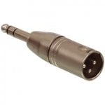 Goobay Adaptador XLR Estéreo para Jack 6.35mm Macho/Macho Cinzento Goobay Adaptador XLR Estéreo para Jack 6.35mm Macho/Macho Cinzento
