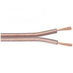Goobay Cable para Altavoz 2x1.5mm 10m Transparente
