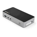 StarTech.com USB-C Dock - Docking Station per laptop Doppio Monitor HDMI 1080p - Power Delivery 65W - 1x USB-C, 3x USB-A, Ethernet - Doppio display video USB 3.1 Gen 1 Type-C Dock - Mac e Windows