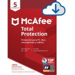 McAfee Total Protection 5 Dispositivos 1 Año Descarga Digital
