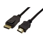 Cavo adattatore Goobay DisplayPort a HDMI maschio/maschio 1 m nero