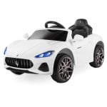 Playkin Coche Eléctrico con Licencia Oficial Maserati 12V Plata Playkin Coche Eléctrico con Licencia Oficial Maserati 12V Plata