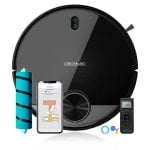 Aspirador Robô com Mopa Cecotec Conga 3790 Navegação Laser 2.300 Pa Controlo por Voz