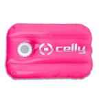 Celly Tapis Gonflable Oreiller de Piscine avec Haut-Parleur Bluetooth Etanche 3W Rose Celly Tapis Gonflable Oreiller de Piscine avec Haut-Parleur Bluetooth Etanche 3W Rose