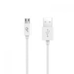 Cavo USB 2.0 a Micro USB domestico 2,4 A 1 m Bianco