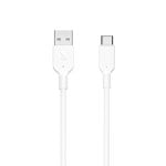 Cavo USB 2.0 a tipo C domestico 3A 1 m bianco