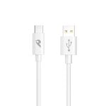 Cavo USB 2.0 a USB tipo C domestico 5A Supercharge 1 m Bianco