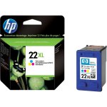 HP 22XL Tinteiro Alta Capacidade Tricolor