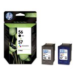 HP 56/57 Pack 2 CArtuchos Tinta Original Negro/Tricolor HP 56/57 Pack 2 CArtuchos Tinta Original Negro/Tricolor