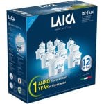 Laica Bi-flux Pack 12 Filtri per Caraffe Filtranti Laica