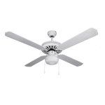 Ventoinha de Teto com Luz Orbegozo CL 08132 B 60W 132cm 3 Velocidades Função Inverno
