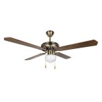 Ventoinha de Teto com Luz Orbegozo CL 06132 M 60W 132cm 3 Velocidades Função Inverno