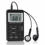 Quick Media Mini Radio FM/AM Estereo Sintonización Manual o Automática