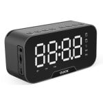 Quick Media Radio FM/AM-Reloj-Despertador Altavoz Bluetooth