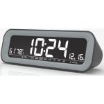 Quick Media Radio FM Despertador/Calendario/Hora y Temperatura + 2 x USB