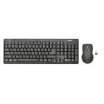 Affidati al pacchetto tastiera e mouse wireless Ziva
