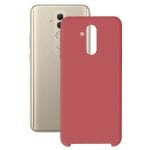 Ksix Morbido Silicone Rosso per Huawei Mate 20 Lite