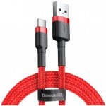 Baseus Cable USB Tipo-C 50cm Rojo Baseus Cable USB Tipo-C 50cm Rojo