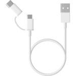 Xiaomi Kabel mit MicroUSB auf USB-C Adapter 30cm